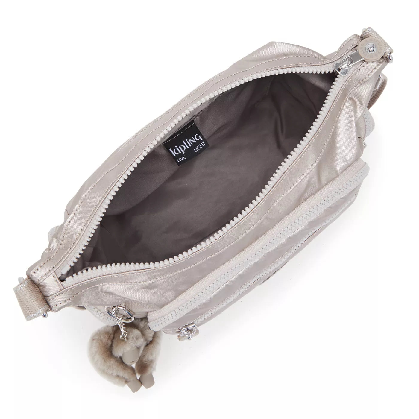 Gabbie Small Metallic Crossbody Bag - Image 3