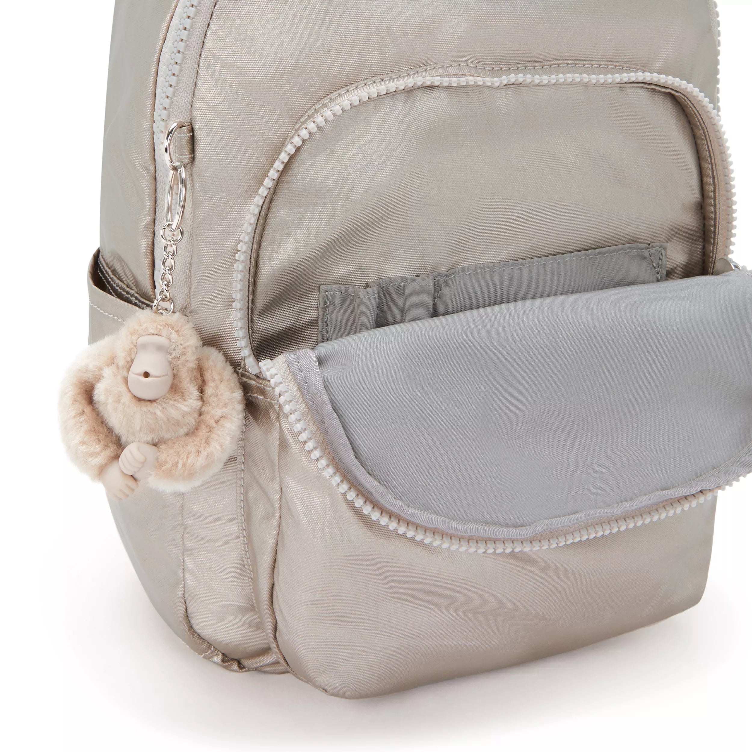 Seoul Small Metallic Tablet Backpack - Image 6
