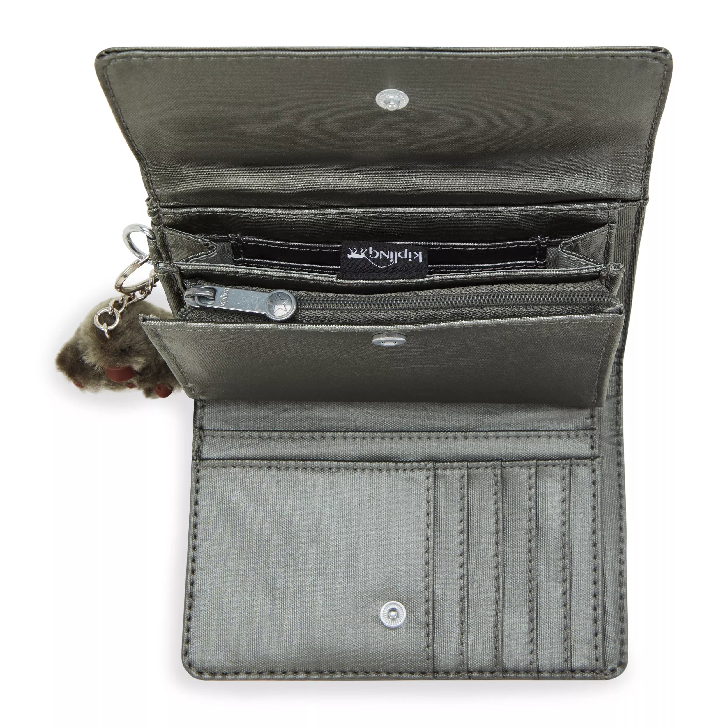 Pixi Medium Metallic Organizer Wallet - Image 3