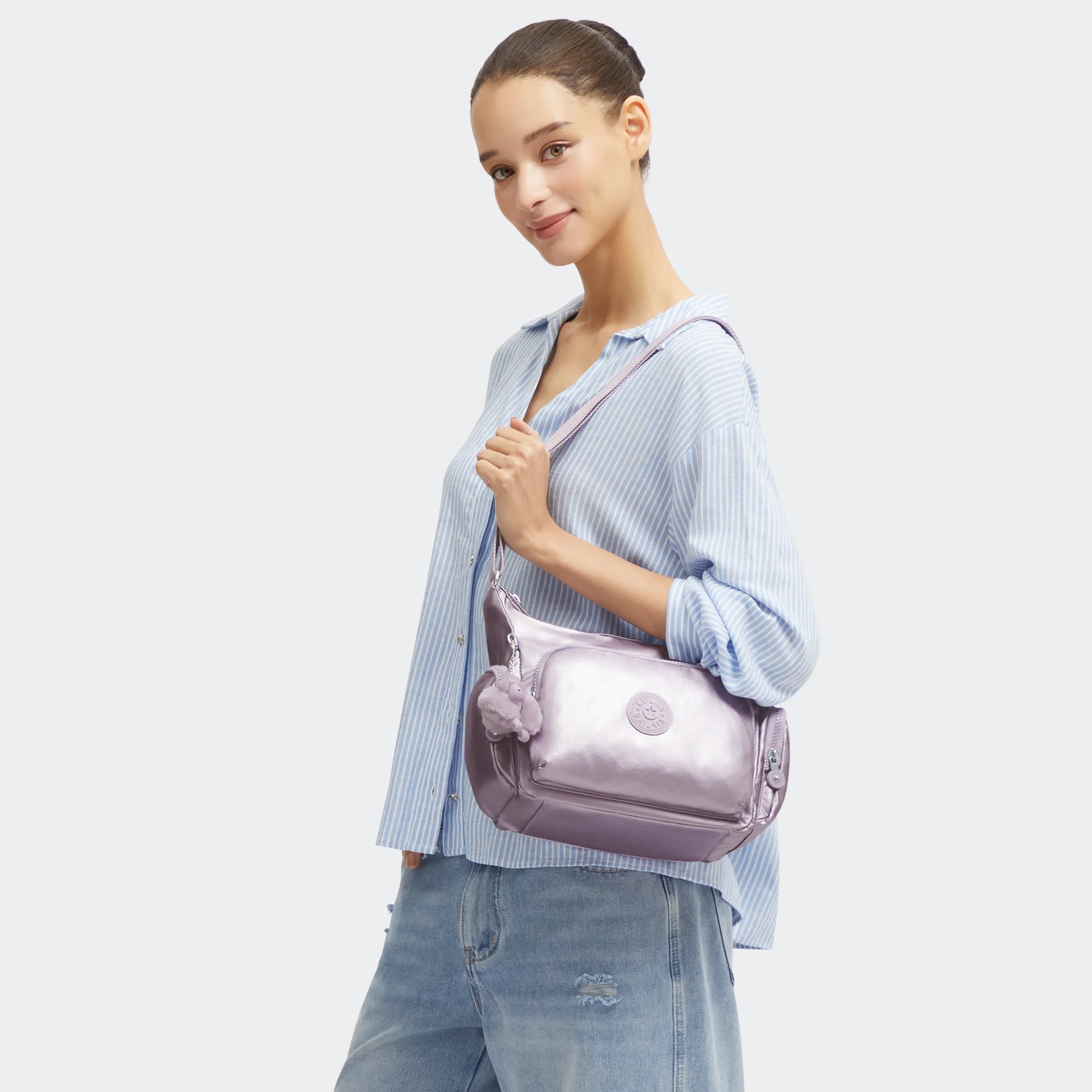 Gabb Small Metallic Crossbody Bag - Image 7