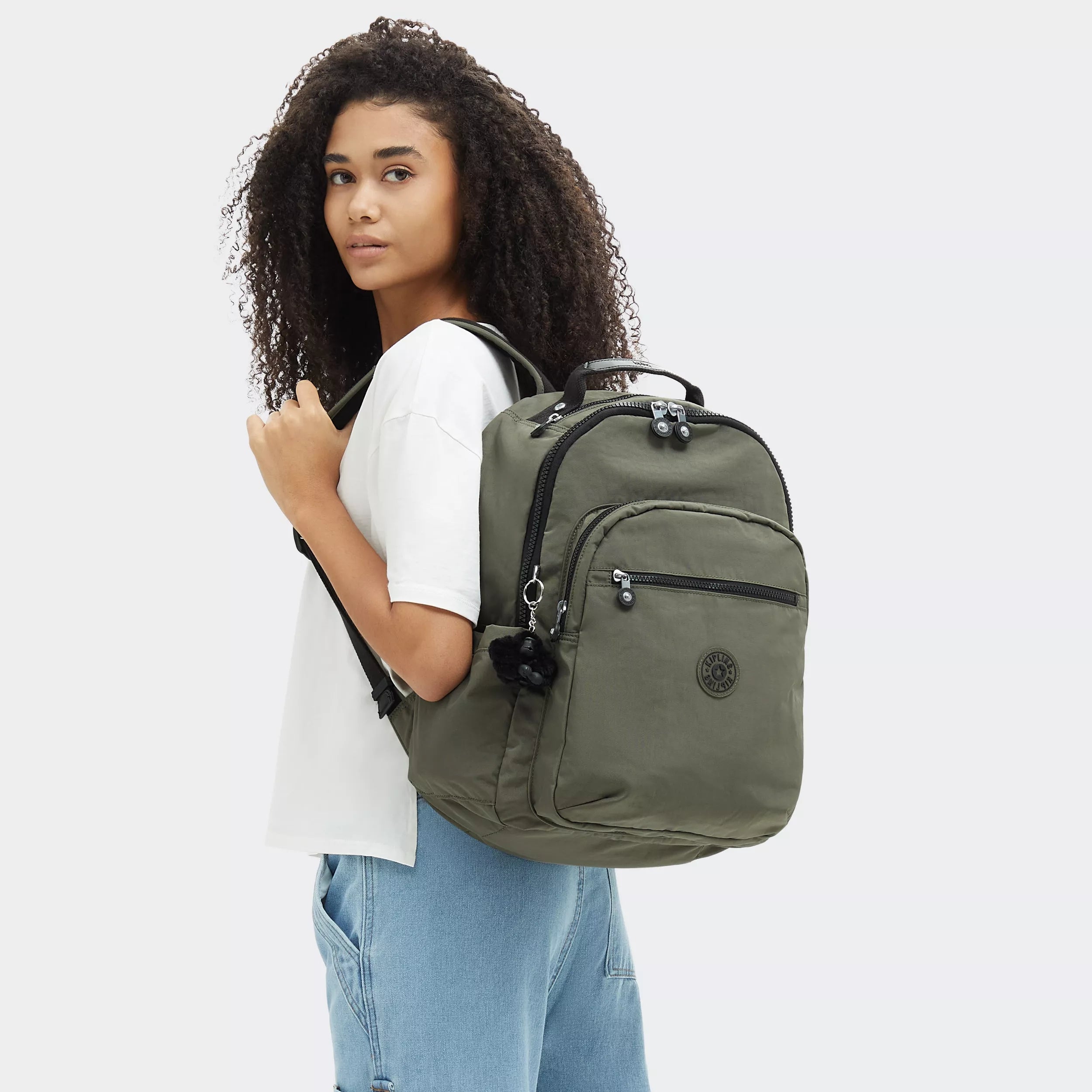 Seoul Large Printed 15 Laptop Backpack - Image 2