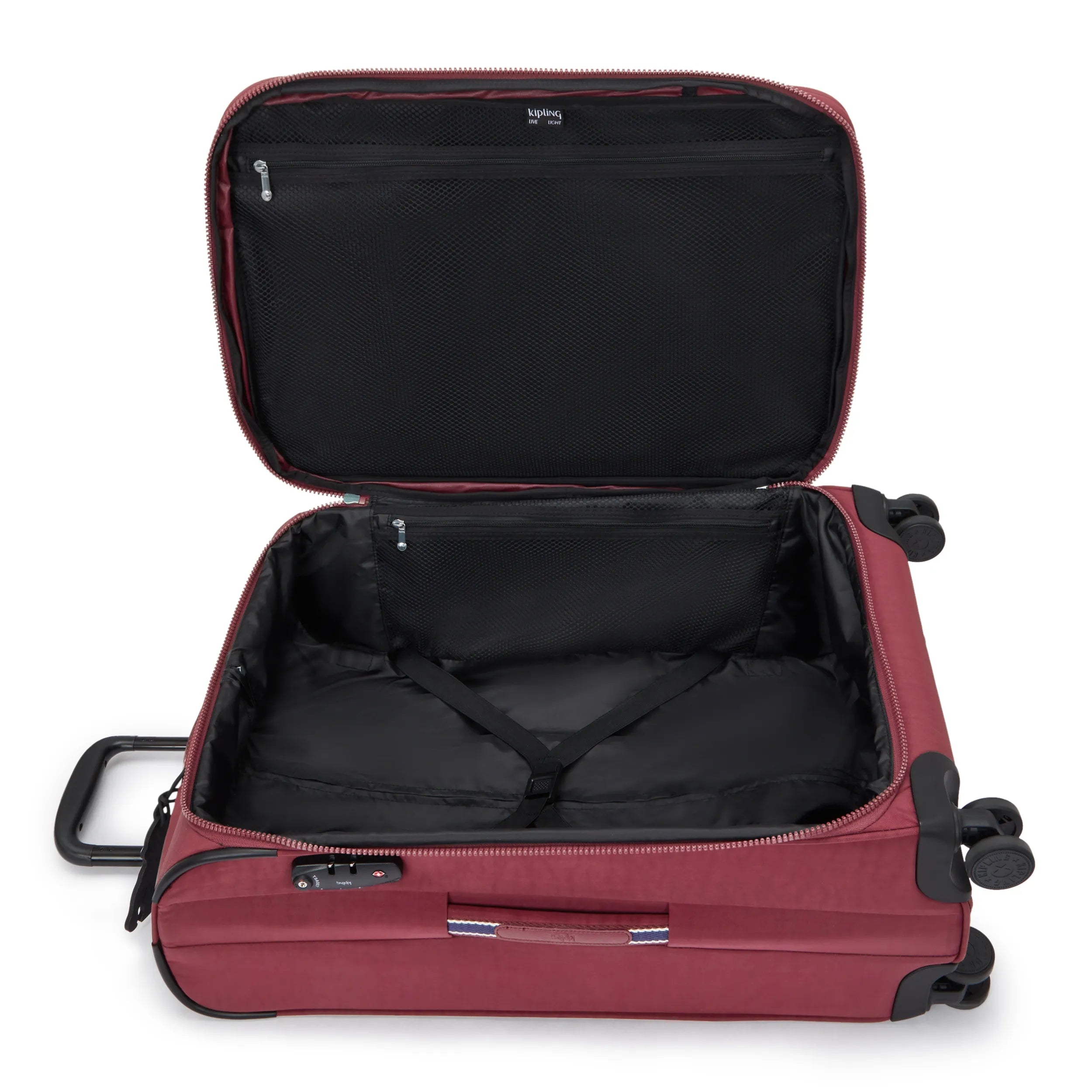 Youri Spin Medium Printed 4 Wheeled Rolling Luggage - Image 4