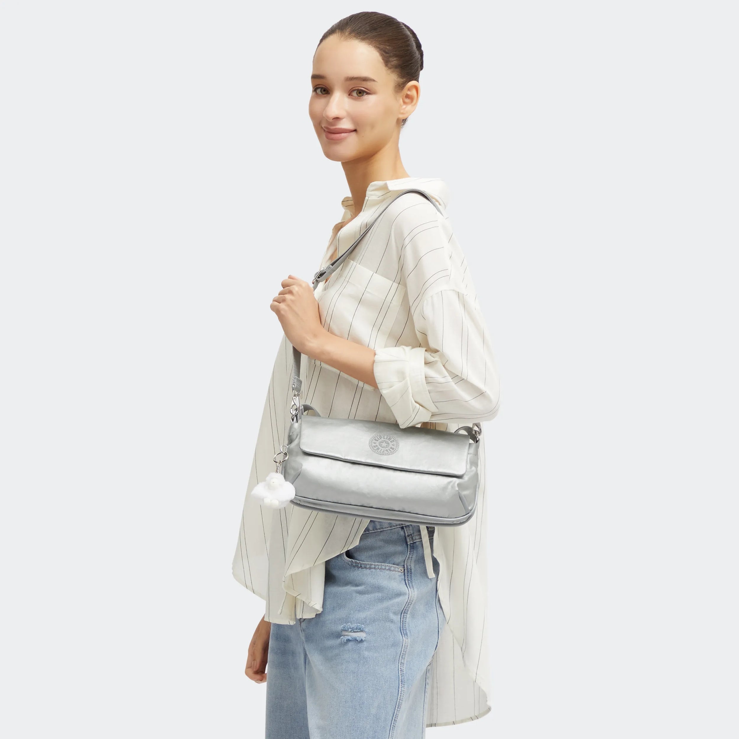 Nikol Metallic Shoulder Bag - Image 2