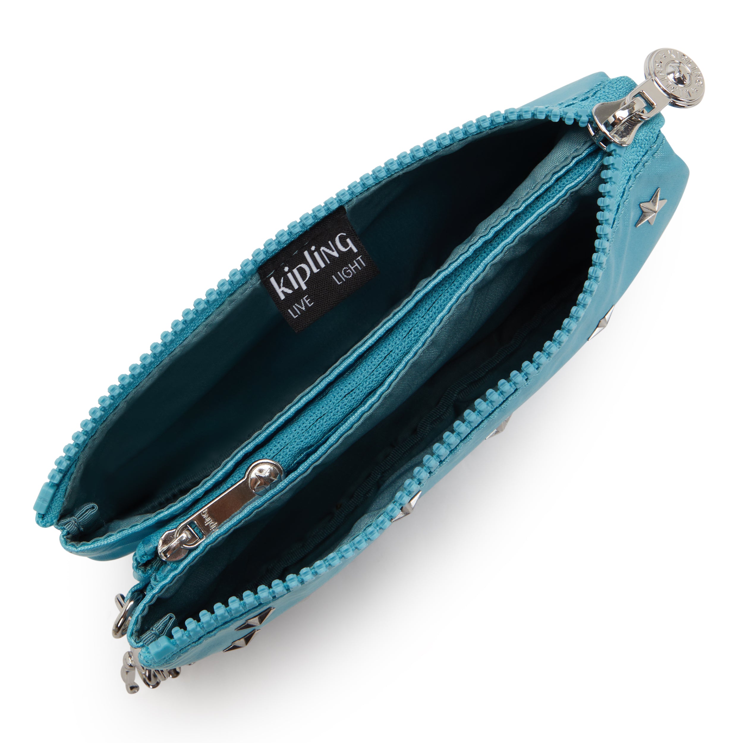 Creativity Large Studded Metallic Pouch - Image 3