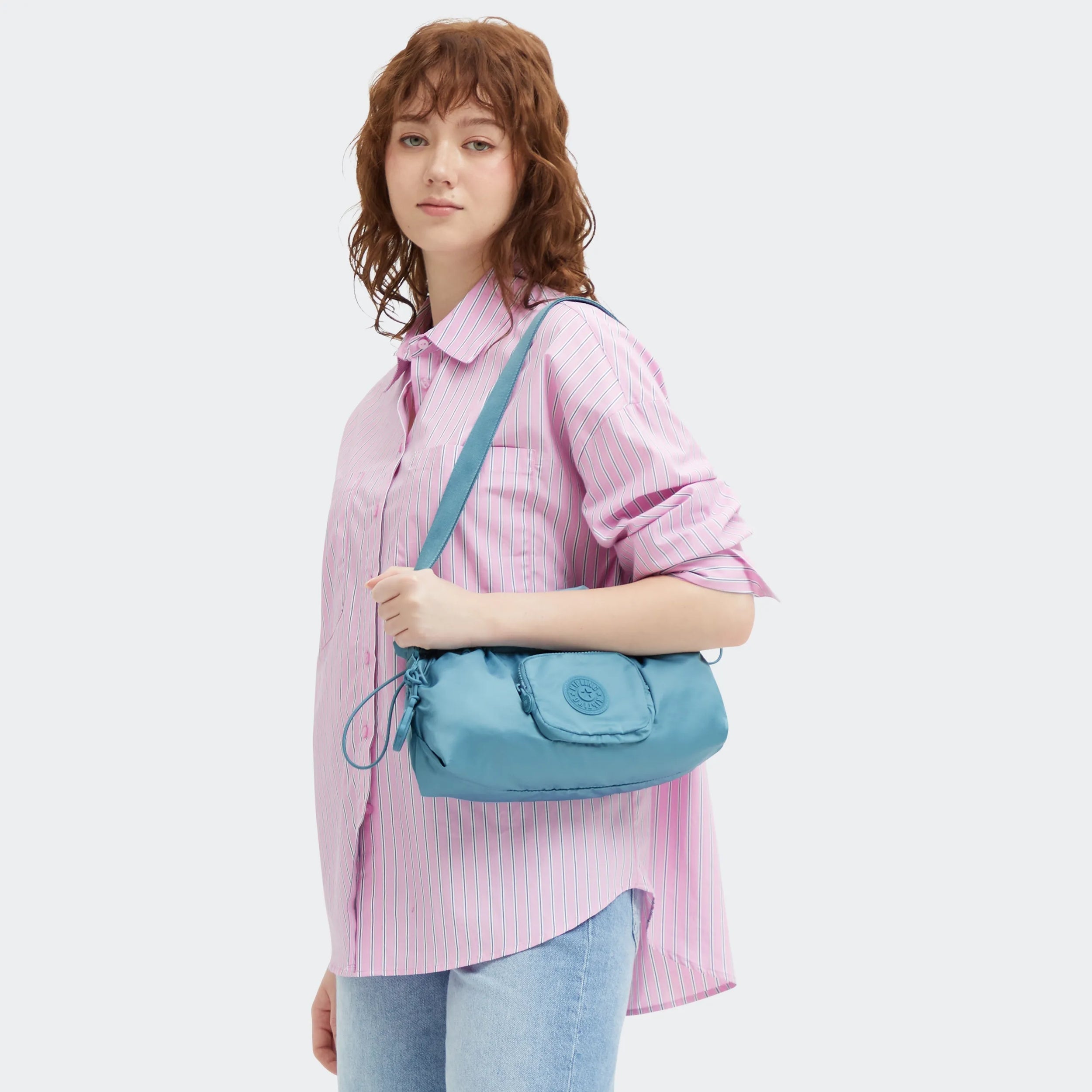 Elza Smooth Satin Crossbody Bag - Image 2
